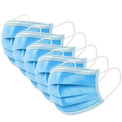 China Disposable Medical Type II Earloop En14683 Face Mask Face Mask En14683 Hospital Surgical Mask PPE Roll-Back Medical Mask for sale