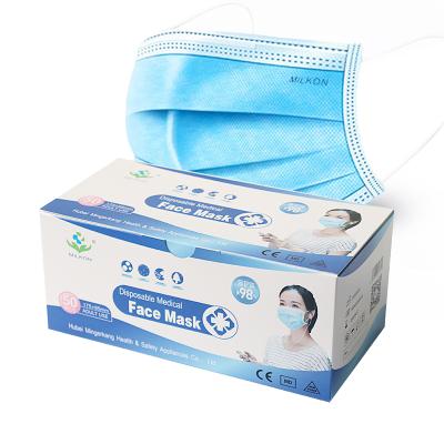 China Wholesale Sanitary Disposable Face Price Earloop Mask Hospital Surgic 3Pli Face Mask Surgery Supplies Dental Medicos China Medical Rolls for sale