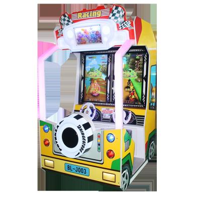 China Children Amusement Park Video Game Machine 32-Inch Screen Video Speed Car Racing Simulator Arcade Game Mac zu verkaufen