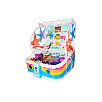 China Indoor Amusement Park Basketball Game Machine Double Seat Parent-Child Luxury Basketball  Machine for sale