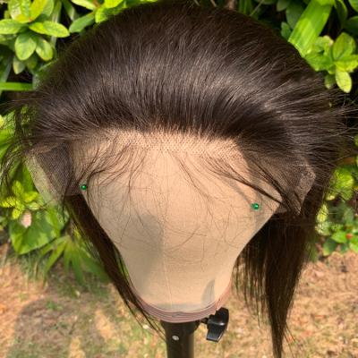 China Wholesale Silky Straight Wave Silky Straight Extra Thin Swiss Hd Lace Closure, Main 7x7 Three Part Closure, Light Yaki Virgin Brazilian Closure for sale