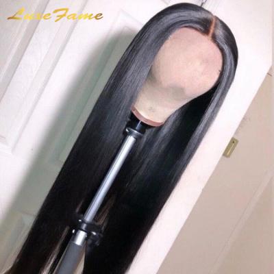 China Wholesale 100% Human Indian Hair Silky Straight Virgin Hair Full Wave Wig Full Lace Wig 32inch Wet And Wavy 120%-200% Density Full Lace Wig for sale