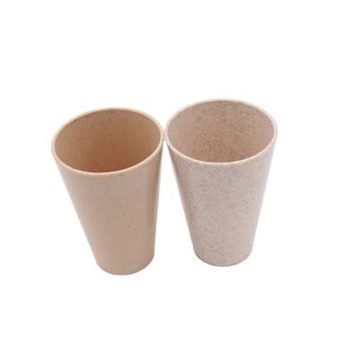 China Customized Cheap Reusable Reusable Reusable Coffee Mug Viable Rice Husk Coffee Mug Travel Bamboo Fiber for sale