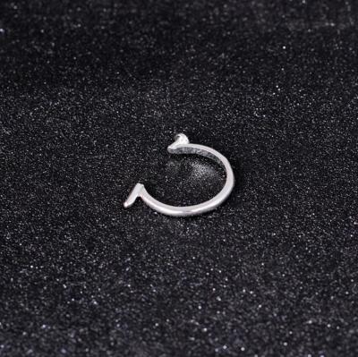 China Fashion Simple Halloween Single Nail Rings Fashion Amazon Ebay Opening Rings For Jewelry 2021 Creative Wholesale for sale