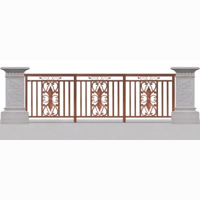 China Modern Galvanized Steel Pipe Balcony Railing for sale