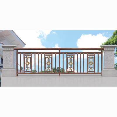 China Low Price Modern Balcony Railing Designs Square Pipe Balcony Railing Porch Railing for sale