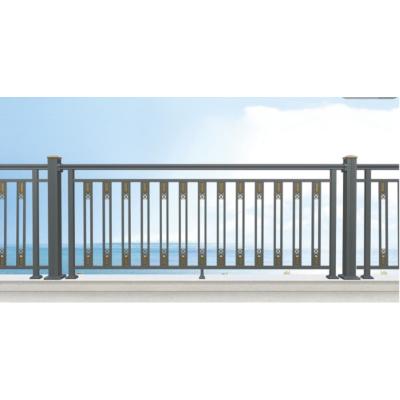 China Modern Home Deck Fence Designs For Front Porch Wrought Iron Railing Balcony Pictures for sale