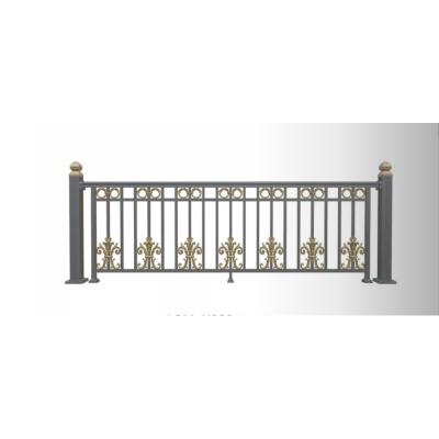 China Household Modern Style For Deck Modern Iron Fence Designs for sale