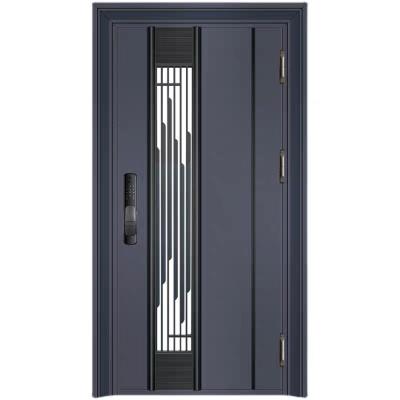 China EUROPEAN luxury design stainless steel door security front entrance security exterior door for sale