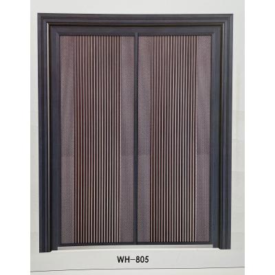 China Modern Customizable High Quality Luxury Security Anti Theft Security Door Exterior Height Household Aluminum Door for sale