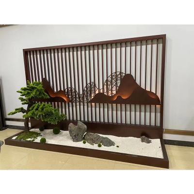 China Eco-friendly Exquisite High-grade European Aluminum Art Screen for sale