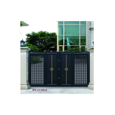 China Modern Hot Sale Aluminum Villa Garden Door Art Panning Courtyard Door for sale