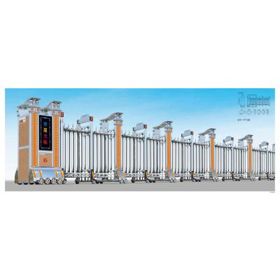 China Durable Exterior Wall Gate Automatic Barrier Treament Gate For Chicken Wall Gate for sale