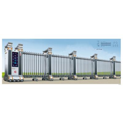 China Durable Treament House Door Exterior Stainless Steel Yard Door Stainless Door for sale