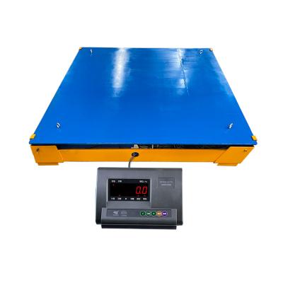 China Industral Electronic Scale Floor Scales Digital Platform Scales Factory Direct Delivery 1.5*2.0m Stainless Steel for sale