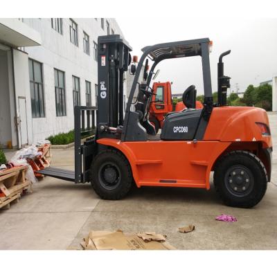 China Best price high quality forklift CPCD60 6 ton diesel forklift 6000kg à venda