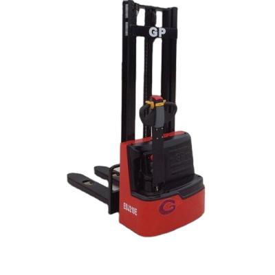 China Hotels Walkie Pallet Stacker Truck Full Electric Pallet Lift Stacker Te koop