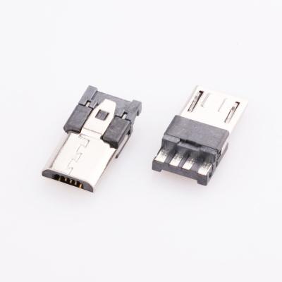 China Waterproof Stainless Steel Cable Micro USB Connector Usb To Micro Usb Connector PCB Soldering for sale