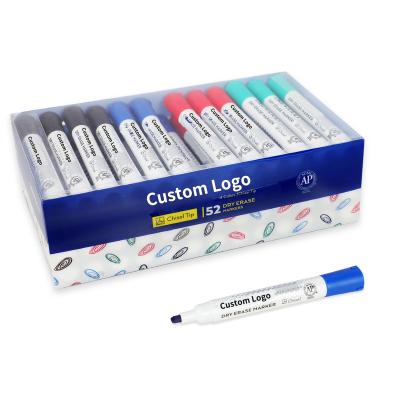 China School Teaching Custom Eco White Board Colorful Erasable PAINT MARKERS Pens Set Customized Dry Erase Whiteboard Markers For Whiteboard for sale