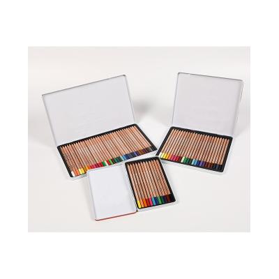 China Morden factory direct sales high quality custom logo wooden 36 colored pencil set for sale