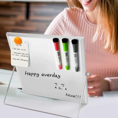 China Small Education Standard Desktop Foldable Portable Mini Whiteboard for Kids/Students Drawing Note Teaching Home Office for sale