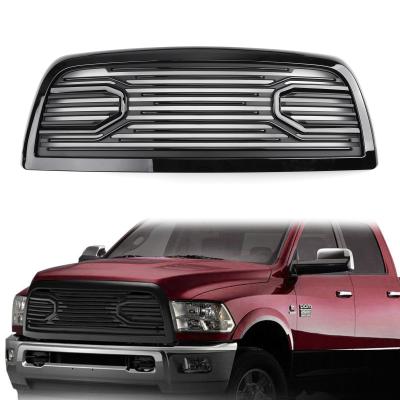 China Areyourshop 2500/3500 2010-2018 Black Big Horn Front Hood Bumper Grille Shell For Plastic Ram for sale