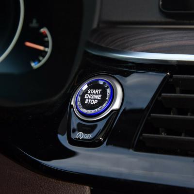 China Areyourshop Luxury Crystal Engine Start Stop Switch Button Cover With For BMW F Chassis F30 F10 X1 for sale