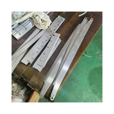 China Cheap And High Quality Industrial Nonwoven Fabric Speed ​​Cutter Knife Jagged Blade for sale