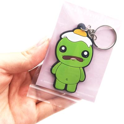 China PVC NO MOQ Free Samples Custom Rubber Key Chain With Soft Logo 2D PVC Key Chain Custom Logo For Promotion Gifts for sale