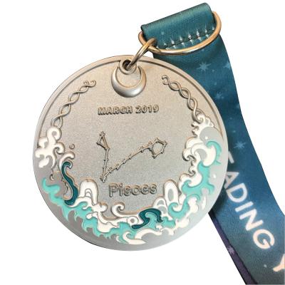 China High quality custom running medal 3D metal medal china marathon professional producer sport kunying 12 years manufacturer for sale