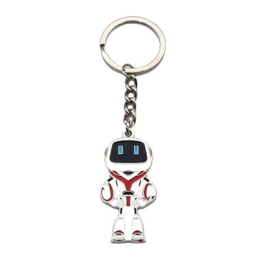 China Custom Fashion Hard Soft Enamel Metal Robot Key Ring /Key Chain Holder/Key Chain Holder for sale