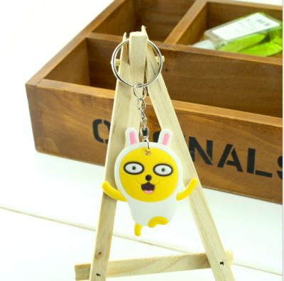 China Promotional Gifts Rubber Key Chain Rubber Soft PVC Silicon Key Chain Key Chain for sale