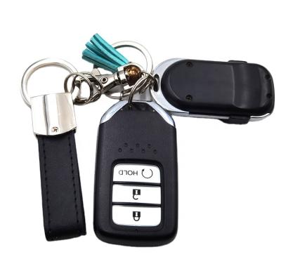 China Factory fashion Zhongshan genuine leather key chain key chain, car key holder with logo for sale