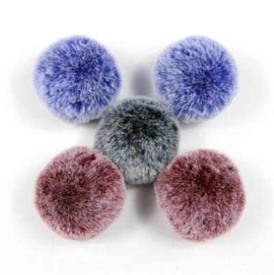 China Stocking Manufacturers Fur Ball Jewelry Accessories Christmas Clothing Accessories Imitation Rabbit Fur Colorful Ball for sale