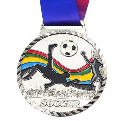 China China Soccer Medals China Medals Ribbon Medal for Wholesales for sale