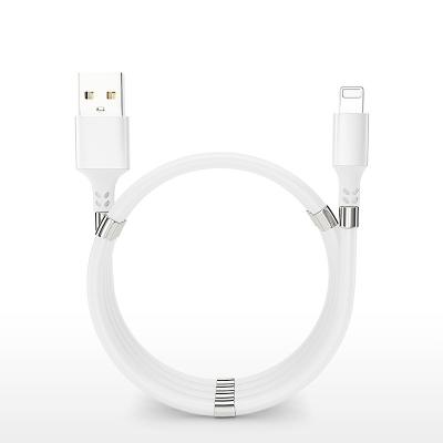 China New Design Flame MP3/MP4 Player Magnetic Cables mirco USB Fast Charging Magnetic Absorption Cable For Samsung Xiaomi for sale