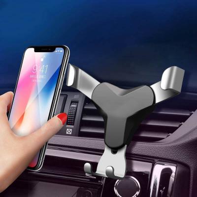 China Portable Universal Angle Car Air Vent Adjustable Mobile Phone Stands Cell Phone Holders for sale