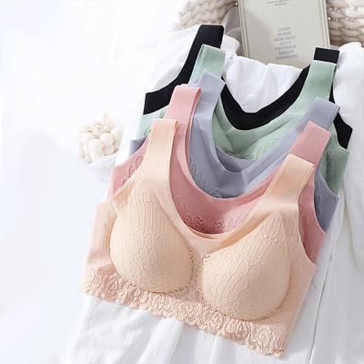 China Summer new push up bramanufacturer soft one piece wire free bra women traceless and comfortable bra direct selling for sale