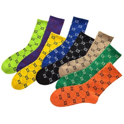 China Novelty Sports Popular Hip Hop Cartoon Socks Fashion Skateboard Sports Happy Socks for sale