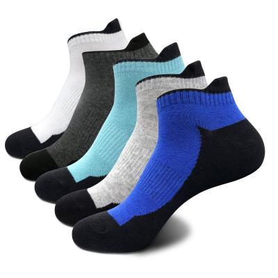 China Wenlyshine Custom Wholesale Sports Socks Compression Cotton Fiber Athletic Socks Unisex Men for sale