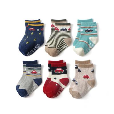 China Hotsale Super Soft QUICK DRY Cotton Baby Boy Natural Combed Cute Socks for sale