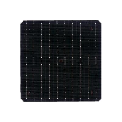 China Cutting Solar Cell High Efficiency 22.6% -23.3% Customized All Sizes 1/2 Half Cut Mono Solar Cell 182 for sale