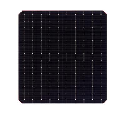 China 22.3%~23% High Efficiency 210*210 Solar Cell 12BB Solar Cell Sizes 1/2 Half Cut 210 Mono Solar Cell for sale