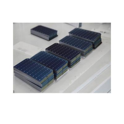 China -23.3% High Efficiency 22.6% Cutoff Solar Cell Customized All Sizes 1/2 Half Cut Perc Solar Cell 182 Mono for sale