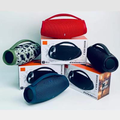 China Phone Function BO OM BOX Generation 3 BT5.0 Creative Subwoofer Outdoor Camping Wireless Speaker for sale