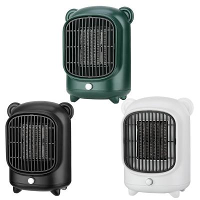 China Hotel 2022 New Portable Air Heater For Home Desktop Heating Ptc Heater Element 500w for sale