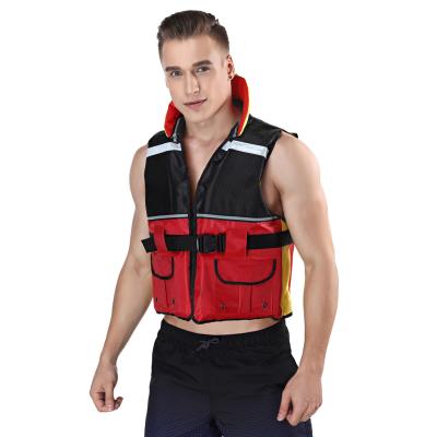 China Reusable EPE Foam Swimming Portable Adult Life Vest Life Jacket Buoyancy Suit Invest Fishing Suit Life Vest for sale