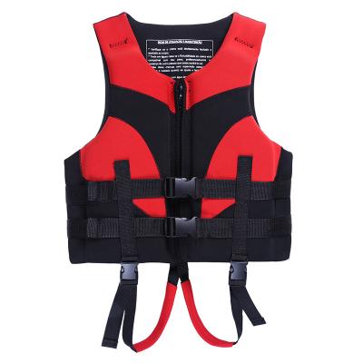 China Reusable Neoprene EPE Life Jacket Foam Buoyancy Vest Adult Drift Surfing Swim Vest for sale