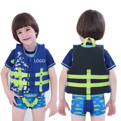 China Water Safety Products Customized Logo Kids Epe Foam Neoprene Life Vest Swim Super Soft Swim Vest for sale