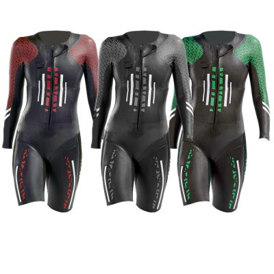 China Wetsuits Women Springsuit Triathlon Neosport Wetsuit 3mm Surfing Neoprene Neoprene Antibacterial Short Sleeveless Smooth Long Sleeve for sale